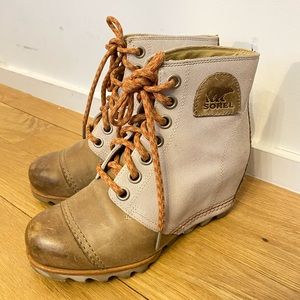 Women’s Sorel Wedge Lace Up Boots